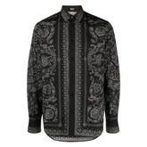 Barocco print cotton shirt